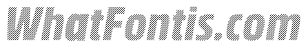 Rockeby Hatched Italic