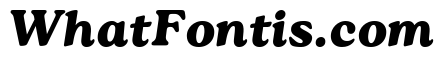 Roca Heavy Italic