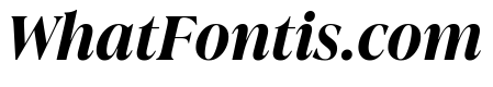 La Mericana Condensed Extra Bold Italic