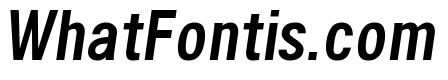 Handy Sans Condensed Regular Oblique