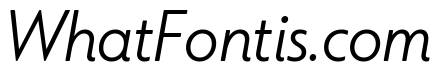 Citron Grotesque Light Italic