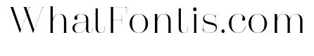 Absolute Beauty Serif Thin