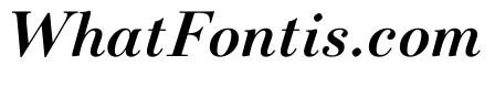 Novantique Serif Bold Italic