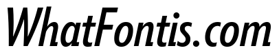 Tempo Extra Condensed Medium Italic
