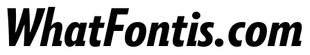 Tempo Extra Condensed Bold Italic