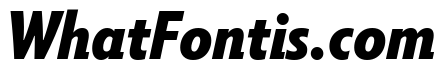 Tempo Condensed Extra Bold Italic