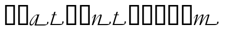 Garamond Light Italic Swashes