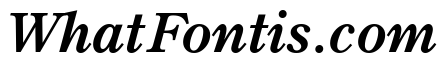 Century New Style Medium Italic