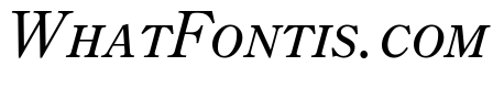 Century New Style Light Italic Small Caps
