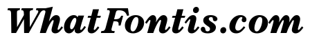 Century New Style Bold Italic