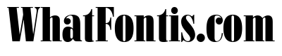 Bodoni Black Condensed