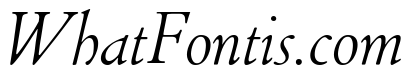 Cloister Light Italic