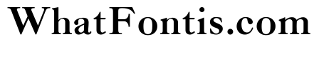 Caslon Bold