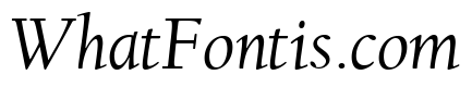 Californian Text Regular Italic