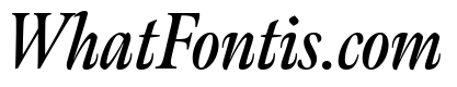 Meno Display Extra Condensed Semi Bold Italic