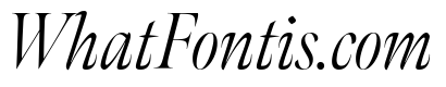 Meno Banner Condensed Light Italic