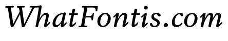 Falconer Text Regular Italic