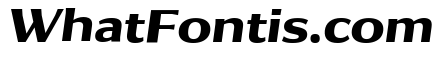 Collier Sans Extra Extended Bold Italic