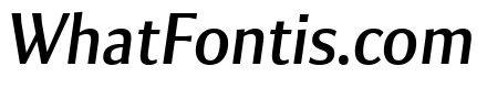 Collier Sans Extra Condensed Regular Italic