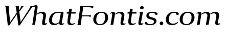 Collier Wide Light Italic