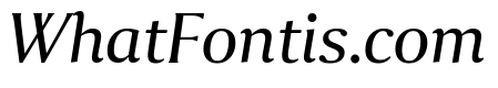 Collier Light Italic