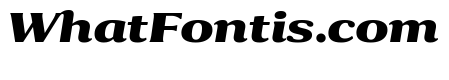 Collier Extra Extended Extra Bold Italic