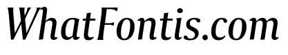 Collier Extra Condensed Book Italic