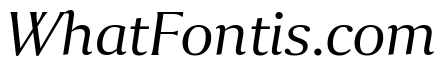Collier Extended Extra Light Italic