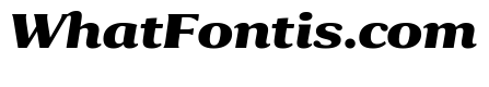 Collier Extended Extra Bold Italic