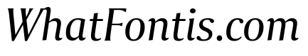 Collier Condensed Light Italic