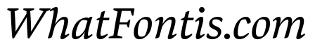 Bennet Text Two Regular Italic