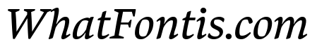 Bennet Text Three Regular Italic