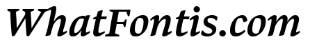 Bennet Text Four Semi Bold Italic
