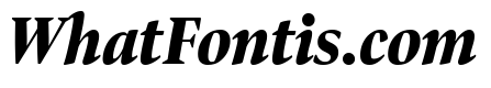 Bennet Display Extra Condensed Black Italic
