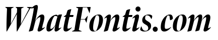 Bennet Banner Extra Condensed Bold Italic