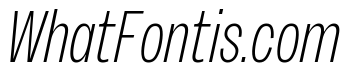 Sundry Narrow Light Italic