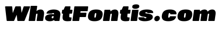 Mello Super Black Italic