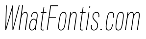 Mello Condensed Thin Italic