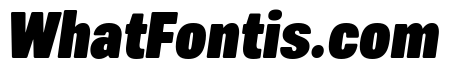 Mello Condensed Super Black Italic