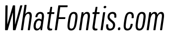 Mello Condensed Book Italic