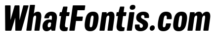 Mello Condensed Bold Italic