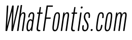 Mello Compressed Light Italic