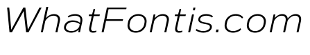 Marsden Extended Light Italic