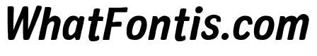Colby Narrow Bold Italic