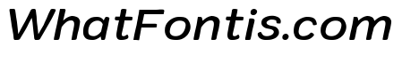 Colby Extended Medium Italic