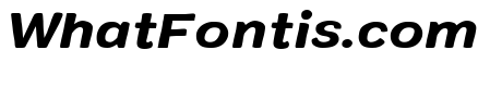 Colby Extended Bold Italic