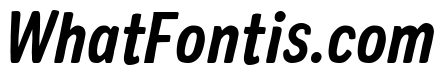 Colby Condensed Bold Italic