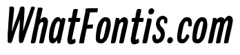 Colby Compressed Medium Italic