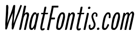 Colby Compressed Extra Light Italic