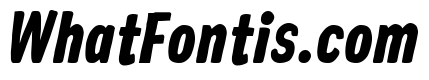 Colby Compressed Black Italic